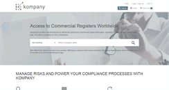 Desktop Screenshot of kompany.com